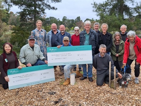 Biodiversity and Landcare grant recipients