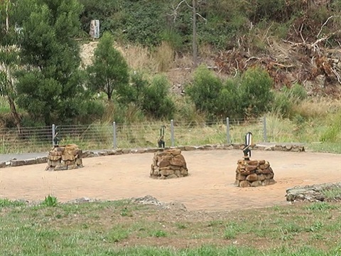 Pumps at Central Mineral Springs Reserve