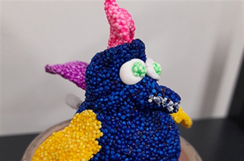 Crafted bird