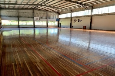Clunes community centre court