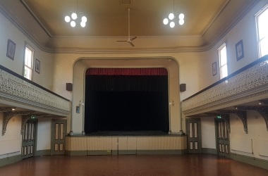 Daylesford Town Hall inside