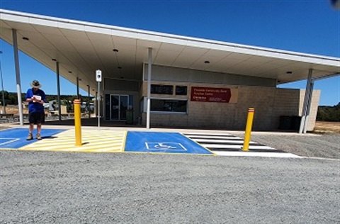 Doug Lindsay Reserve pavilion view from the outside