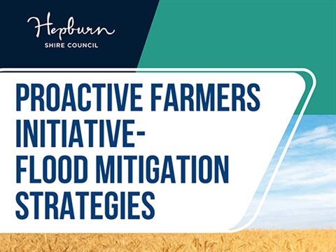 Flyer for Proactive farmer initiative