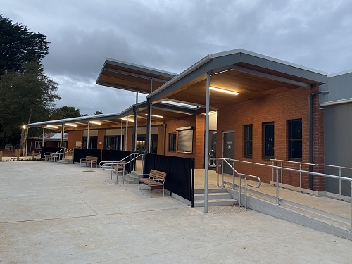 Trentham Sportsground Reserve Pavilion building